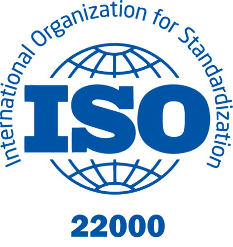 ISO 22000 certification mark